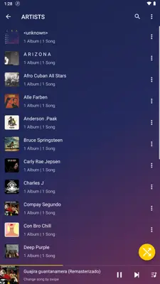 Music Player android App screenshot 0