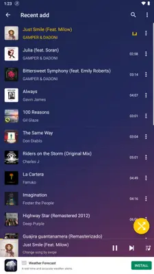 Music Player android App screenshot 9