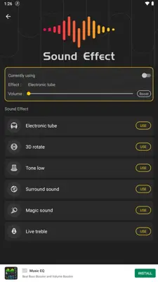 Music Player android App screenshot 1