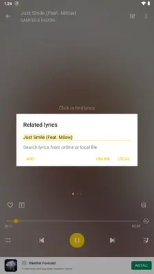 Music Player android App screenshot 7